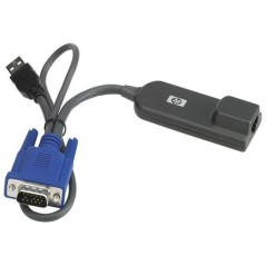 Hewlett Packard Enterprise KVM USB Adapter - Seamless Connectivity for Efficient Management - Model AF628A